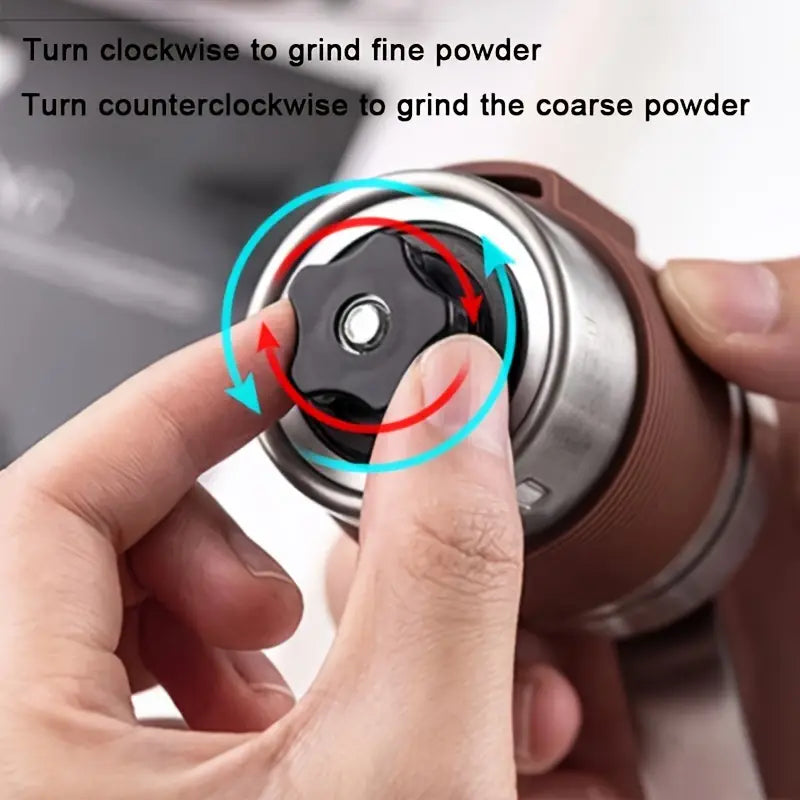 Portable Pour Over Coffee Maker Kit – 5-Piece Manual Grinder & V60 Set