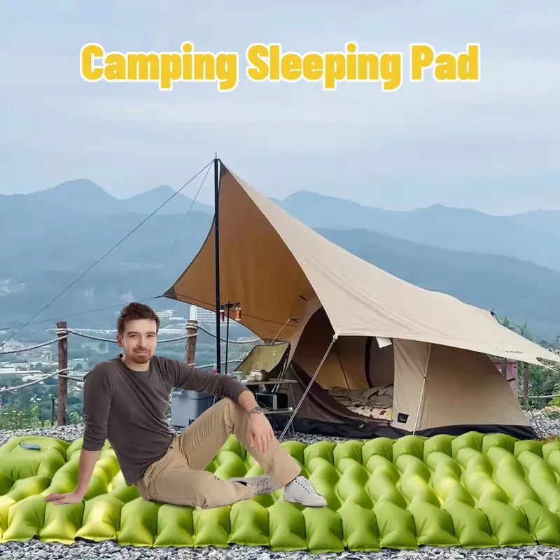 Self-Inflating Camping Pad – Ultralight, Compact Travel Mattress