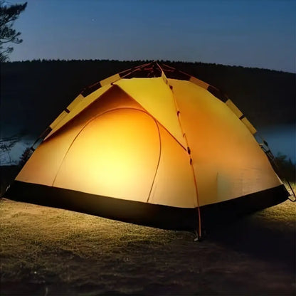 Portable Camping Tent – Pop-Up Foldable Sunshade for Outdoors