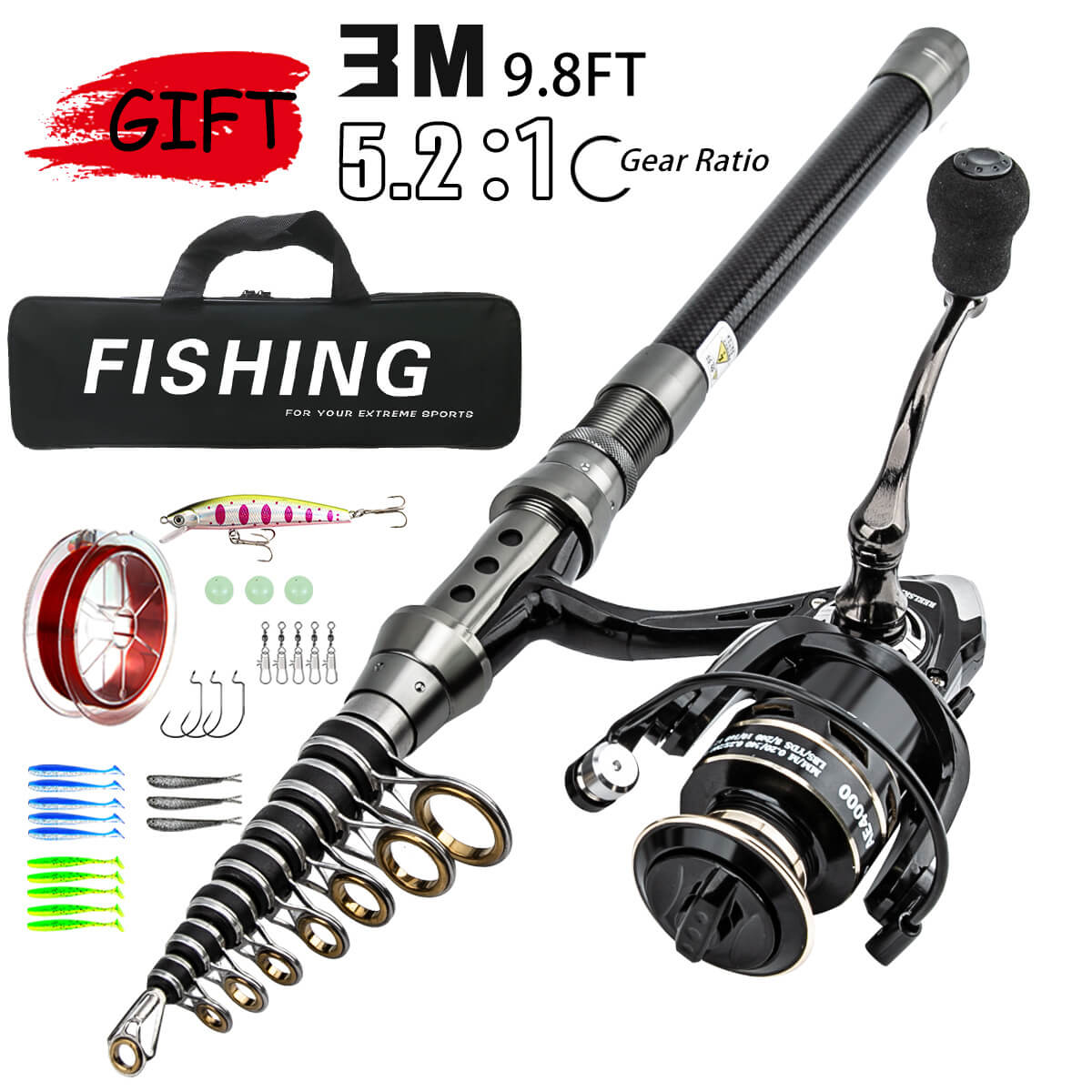 Luya Casting Rod – Long-Distance Sea & Perch Fishing Pole