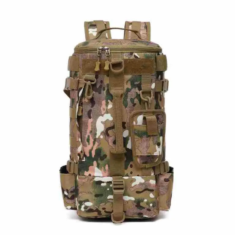 Waterproof Fishing Backpack with Rod Holder & Gear Storage