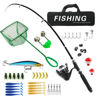 Long Distance Lure Set – 5ft Sea & Perch Fishing Rod