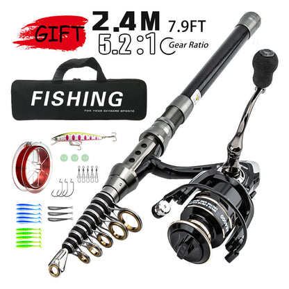 Luya Casting Rod – Long-Distance Sea & Perch Fishing Pole