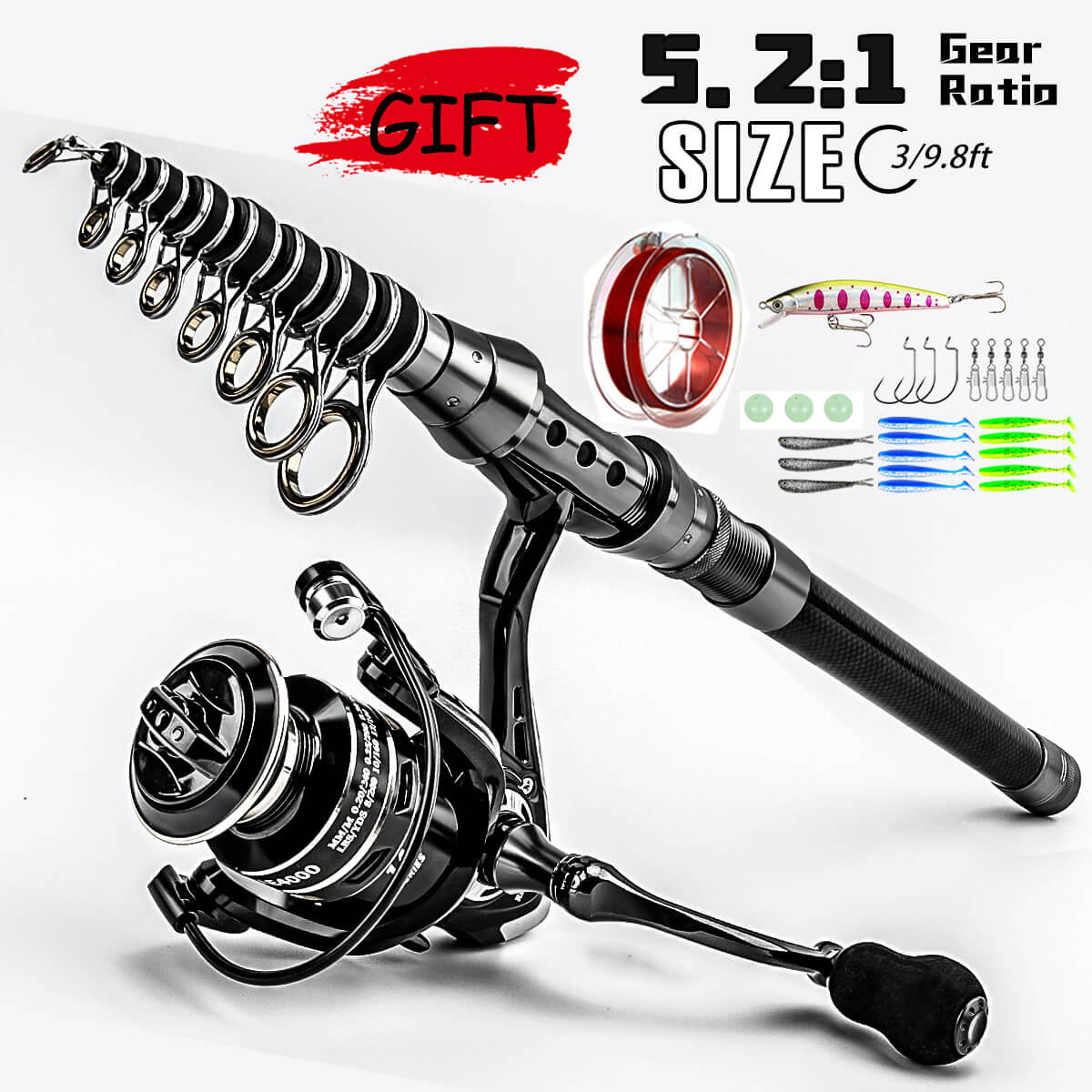 Luya Casting Rod – Long-Distance Sea & Perch Fishing Pole