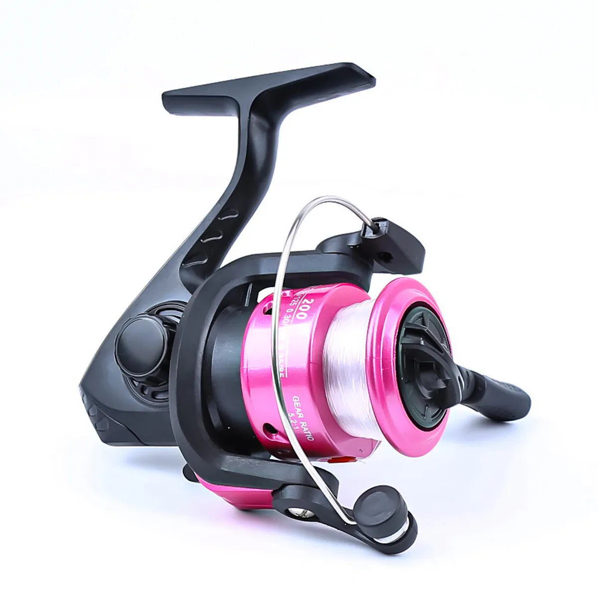 Mini Ice Fishing Reel 200 – Spinning Reel with Line for Rock & Lure Fishing