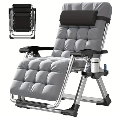 Heavy-Duty Zero Gravity Chair – Patio Recliner up to 440lbs