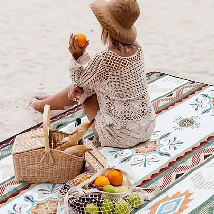 Portable Picnic Blanket – Lightweight Foldable Outdoor Beach & Camping Mat