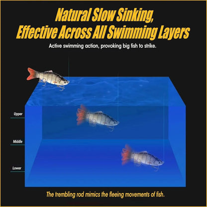 Bionic Swimming Lure - Suitable for all kinds of fishing waters - Echo Leaf