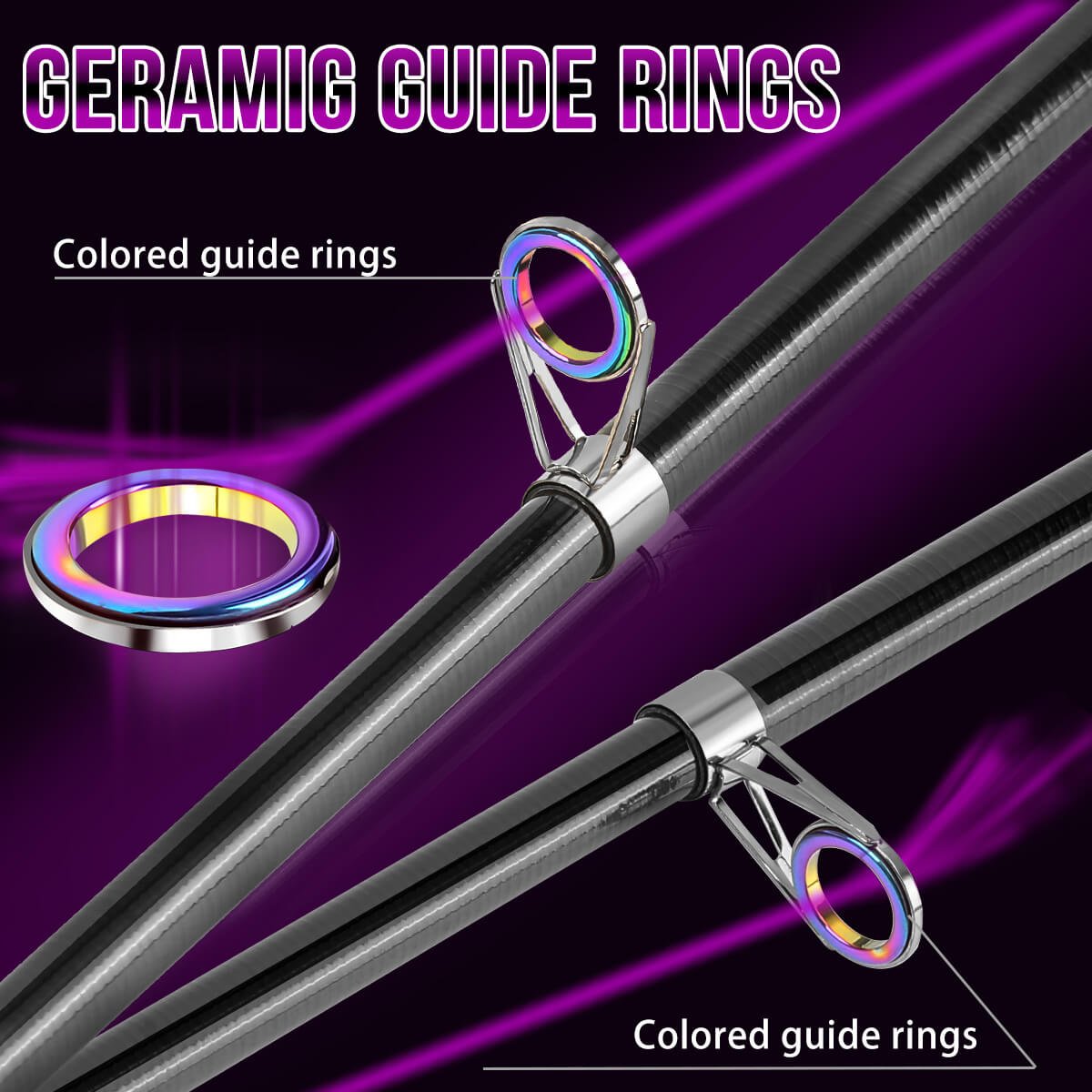 Carbon Retractable Sea Fishing Rod Set - Lightweight, Durable, Long-Distance Casting - Echo Leaf