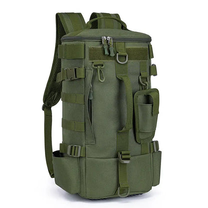 Waterproof Fishing Backpack with Rod Holder & Gear Storage
