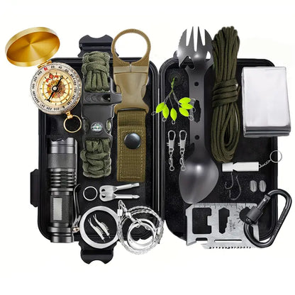 Survival Gear Set – Portable Outdoor Adventure Kit for Camping & Hiking