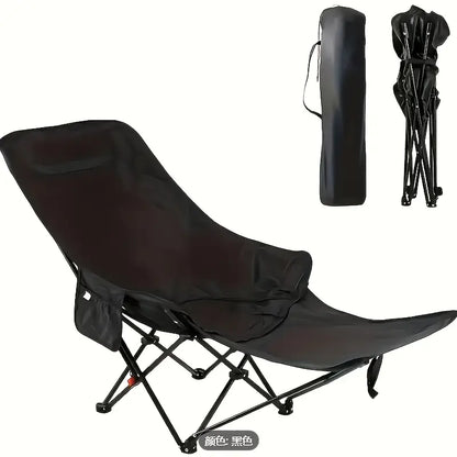 Adjustable Moon Chair – Portable Outdoor Recliner with Lumbar Support