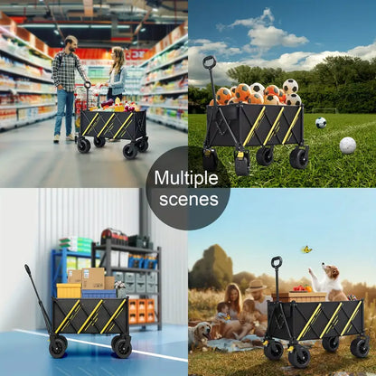 Heavy Duty Foldable Trolley – Outdoor, Garden & Camping Use
