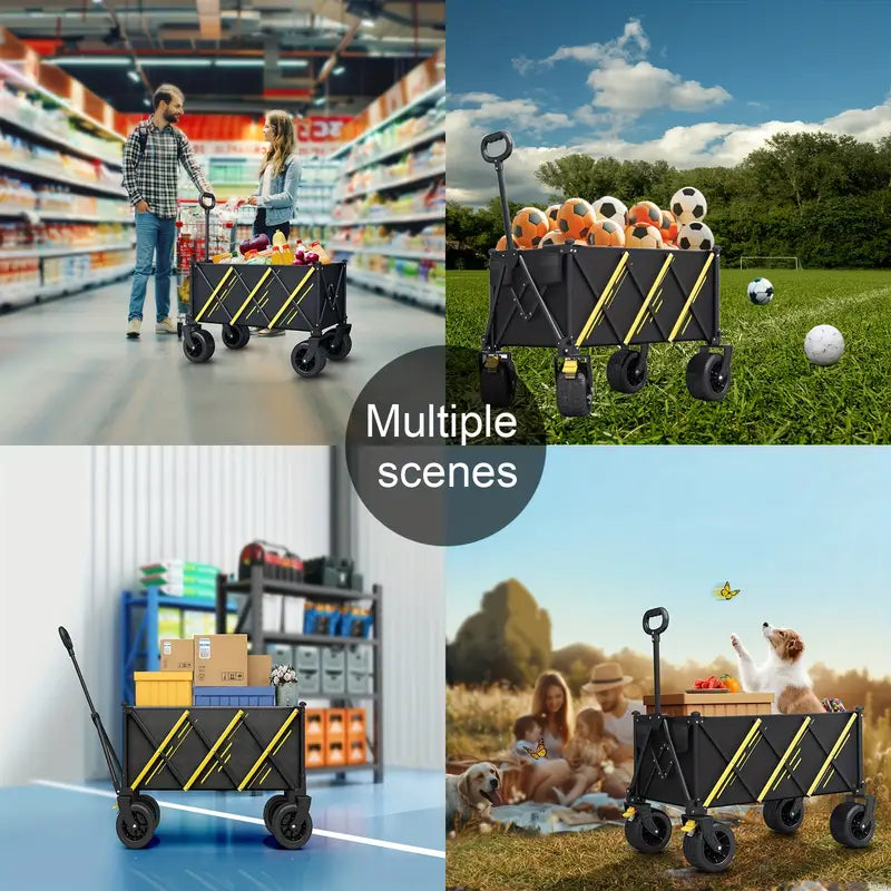 Heavy Duty Foldable Trolley – Outdoor, Garden & Camping Use