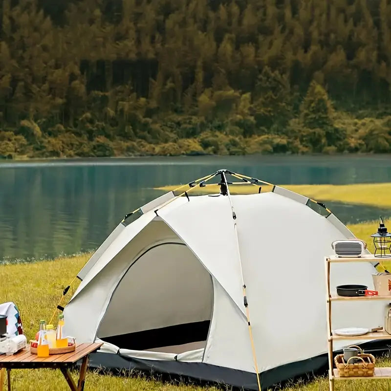 Portable Camping Tent – Pop-Up Foldable Sunshade for Outdoors