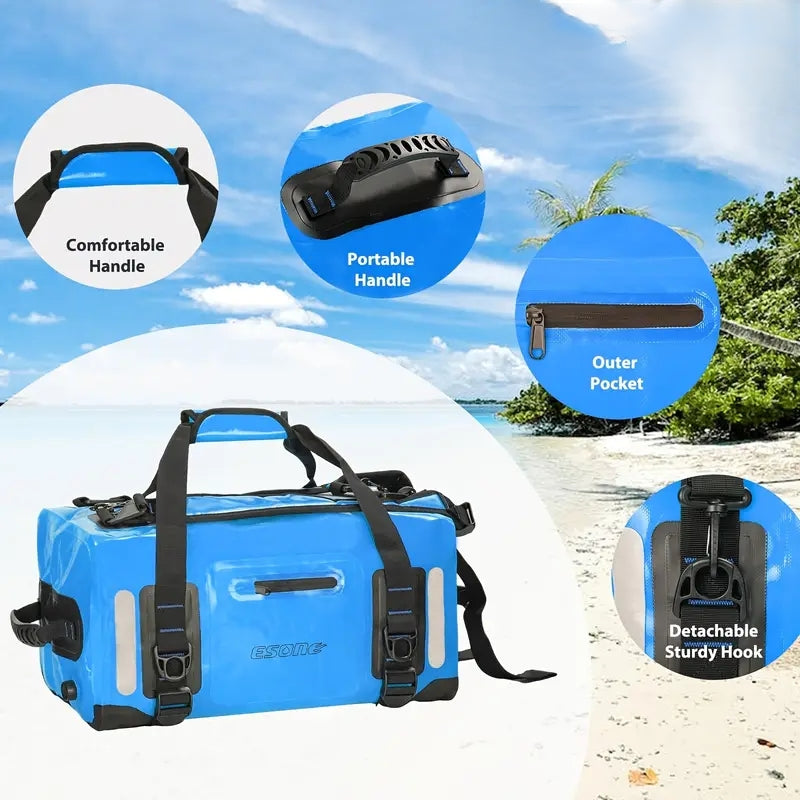 Dry Bag Backpack for Kayaking, Camping & Travel