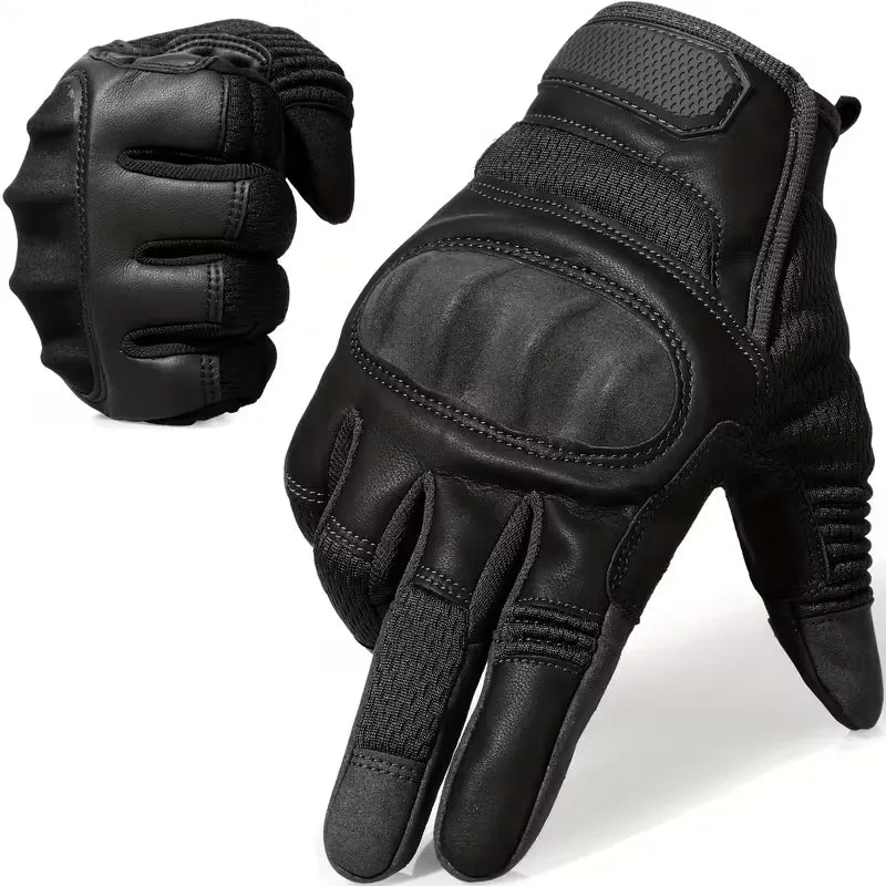 High - Traction Grip Outdoor Sports Gloves - Breathable Nylon/Spandex Blend - Echo Leaf