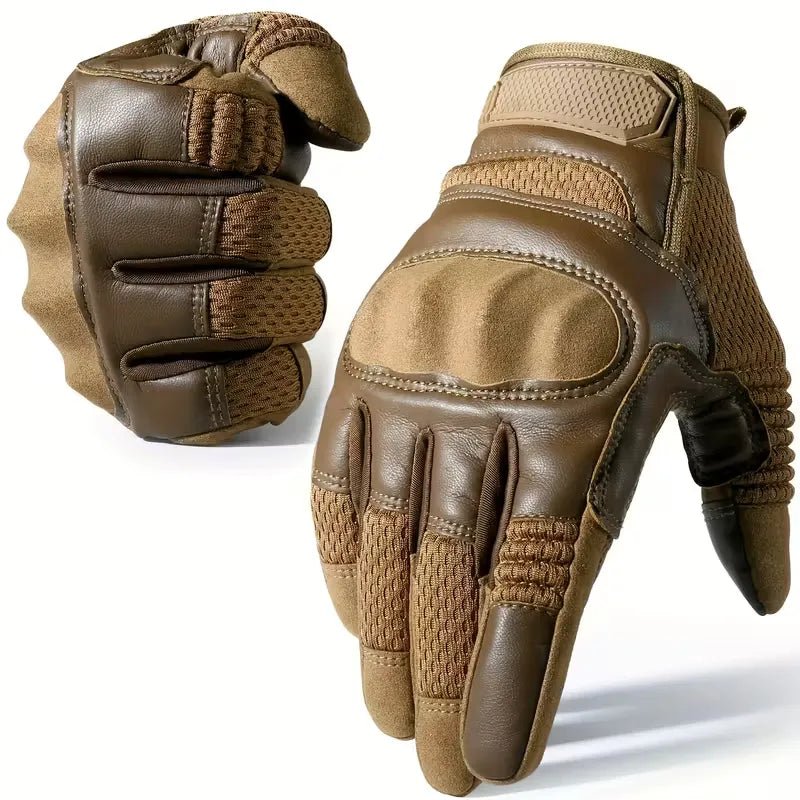 High - Traction Grip Outdoor Sports Gloves - Breathable Nylon/Spandex Blend - Echo Leaf