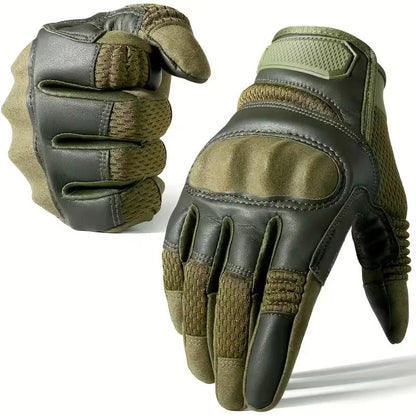 High - Traction Grip Outdoor Sports Gloves - Breathable Nylon/Spandex Blend - Echo Leaf
