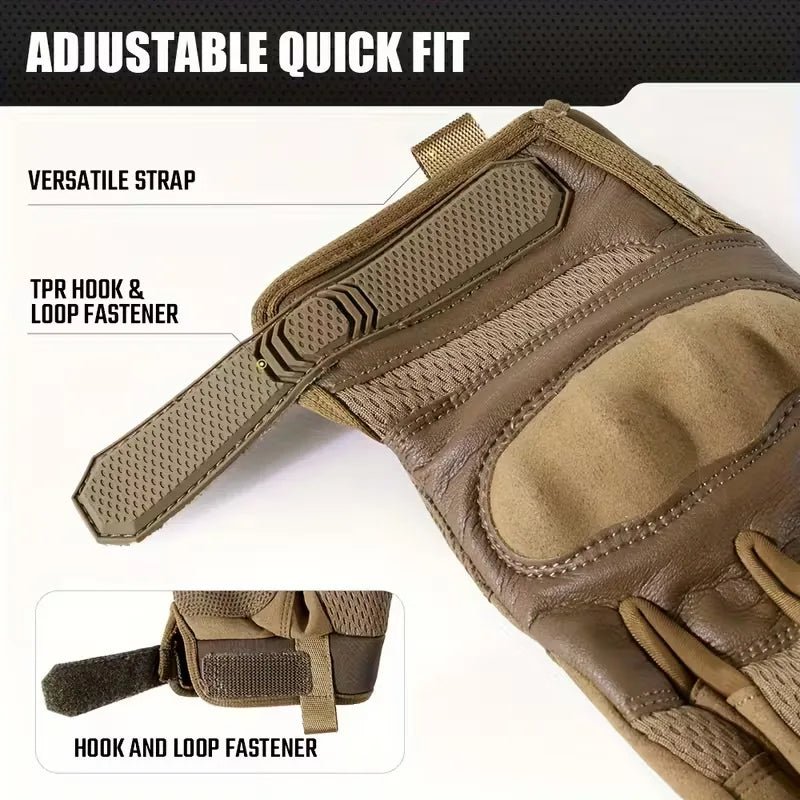 High - Traction Grip Outdoor Sports Gloves - Breathable Nylon/Spandex Blend - Echo Leaf