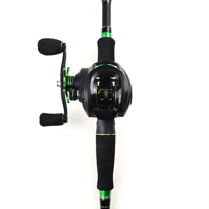 Lure Fishing Rod Set – Carbon Telescopic Design – Lightweight, Portable, and High - Performance Fishing Gear - Echo Leaf