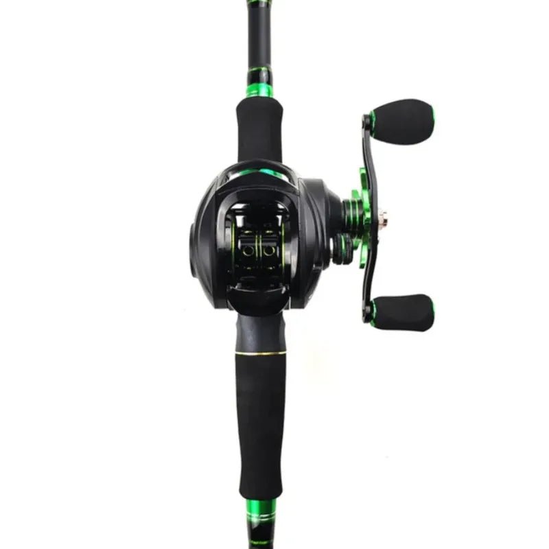 Lure Fishing Rod Set – Carbon Telescopic Design – Lightweight, Portable, and High - Performance Fishing Gear - Echo Leaf