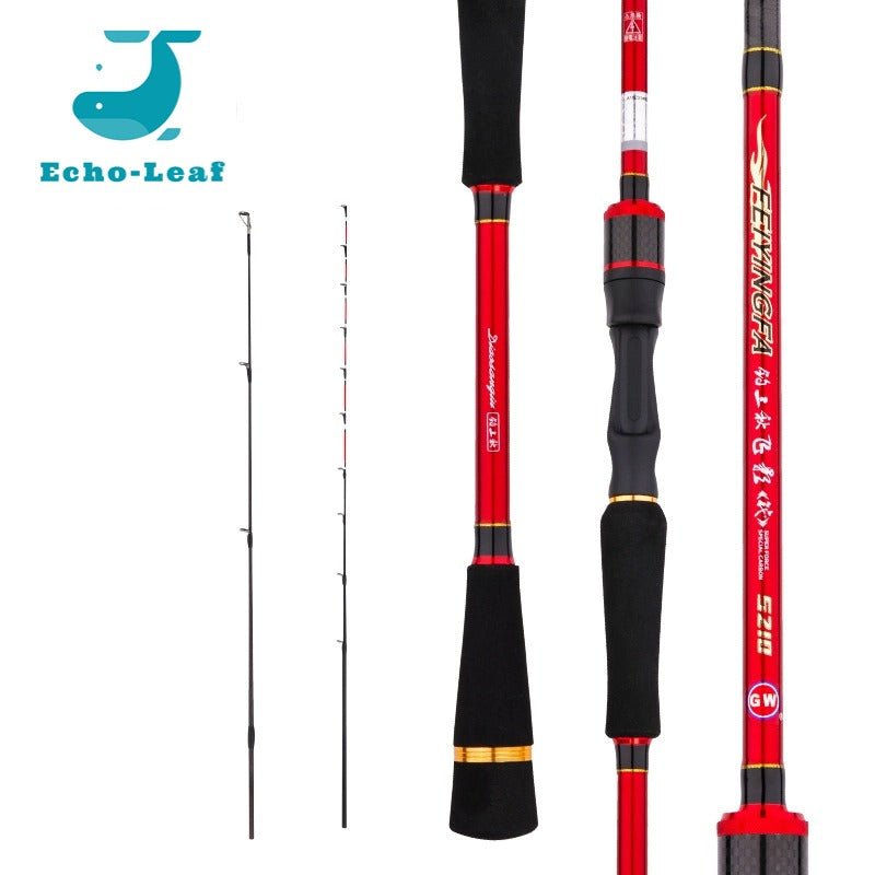 Lure Fishing Rod – Soft Tail, Long Distance Shore Cast - Echo Leaf