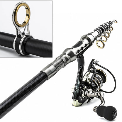 Luya casting rod for long-distance sea and perch fishing