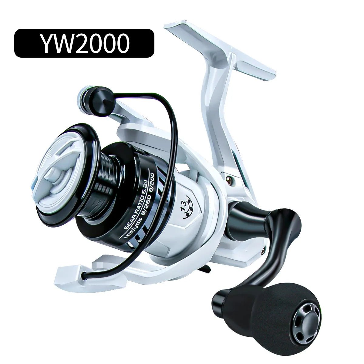 Metal Spinning Reel for Long - Distance Micro Lure Casting - Echo Leaf