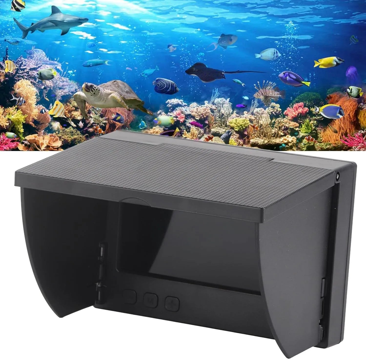 Portable Underwater Fishing Camera with 4.3" LCD Monitor - Echo Leaf