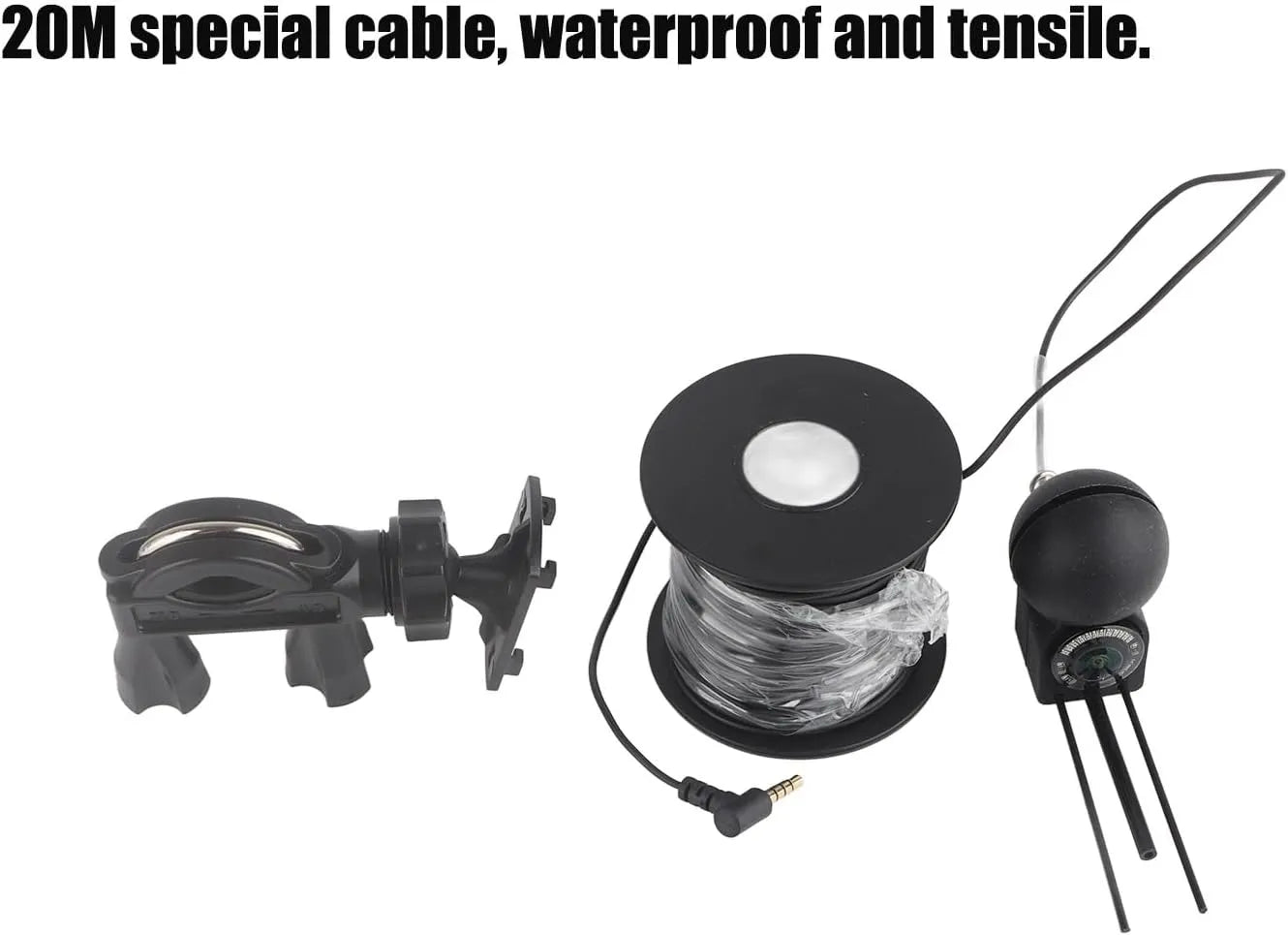 Portable Underwater Fishing Camera with 4.3" LCD Monitor - Echo Leaf