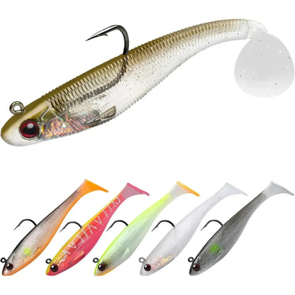 Easy Catch pre-loaded soft bait with vibrating motion for bass, trout, crappie and walleye