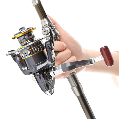 Ultimate Angler's Set: Retractable Rod, Spinning Reel & Lures - Portable High - Performance Gear - Echo Leaf