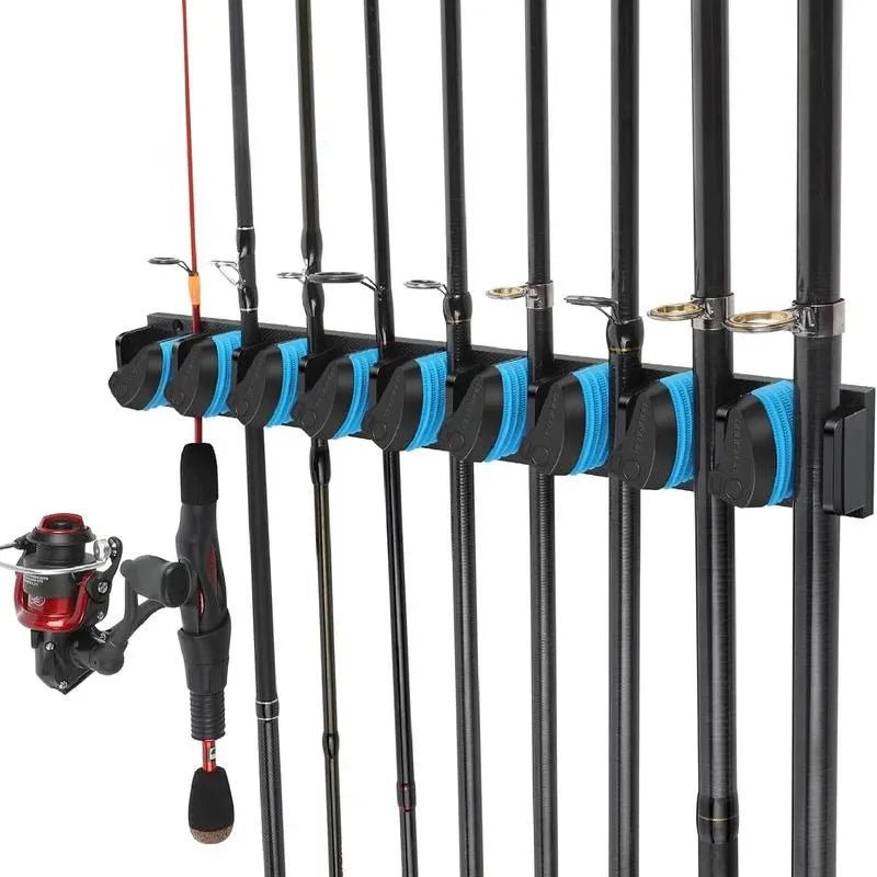 Wall Mounted Fishing Rod Rack - Echo Leaf