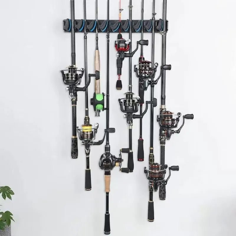 Wall Mounted Fishing Rod Rack - Echo Leaf